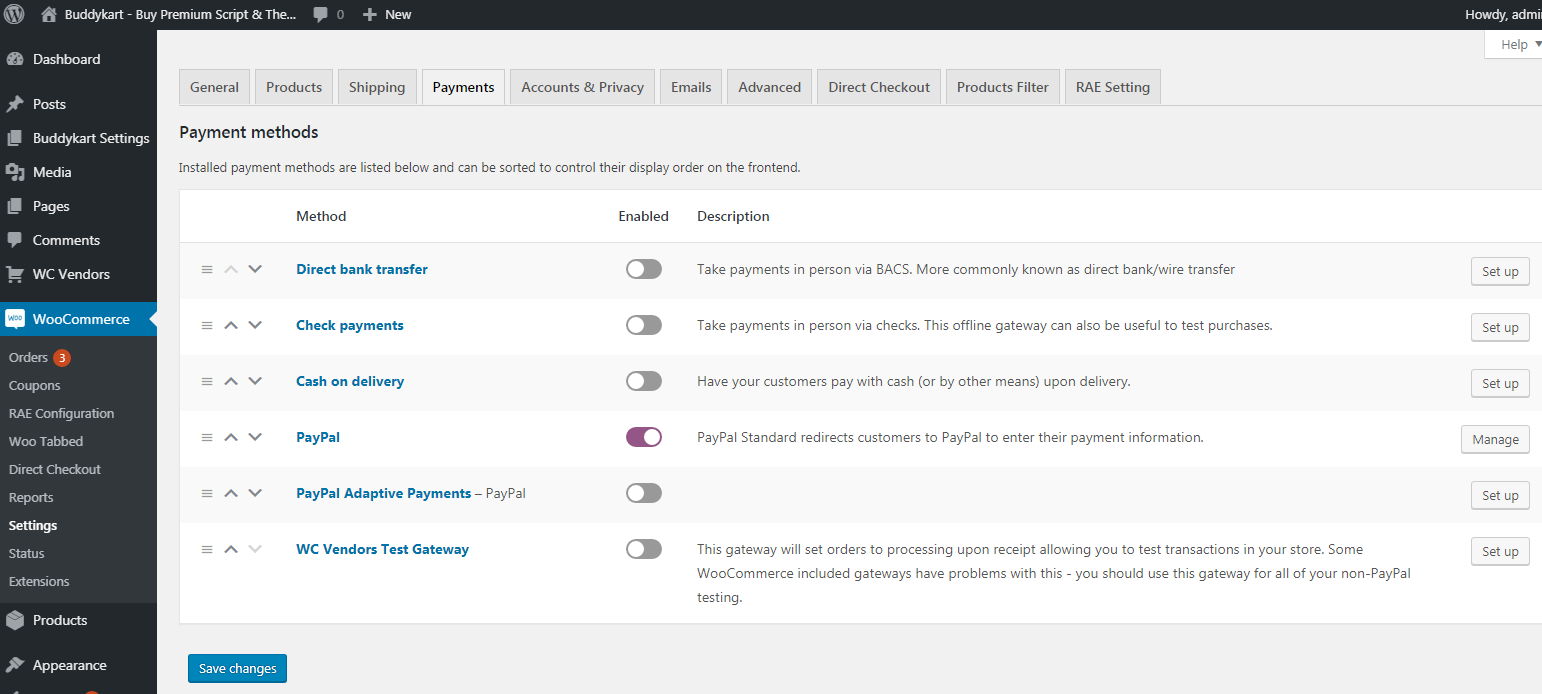 Woocommerce